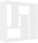 vidaXL Wandregal mit 5 F&auml;chern H&auml;ngeregal Wandboard B&uuml;cherregal CD DVD Regal