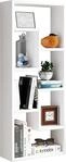 VCM Holz Aufbewahrung | B&uuml;cherregal | Ma&szlig;e H. 92 x B. 36 x T. 15 cm | Medienregal 