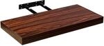 STILISTA&reg; Wandboard Volato, L&auml;nge 70 cm, Dunkles Holzdekor | Freischwebendes
