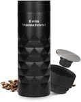 Personalisierter Thermobecher 450 ml - doppelwandiger Edelstahl Kaffeebecher to go -