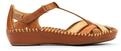 Pikolinos Halboffene Schuhe in Leder P. Vallarta f&uuml;r Frauen Farbe Brandy-BL
