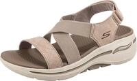 Skechers Go Walk Arch Fit Sneaker f&uuml;r Damen, Taupe Textil, 40 EU