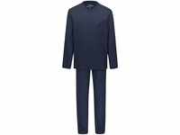 Herren Schlafanzug Extra Light Cotton Blau 58 +5,00EUR