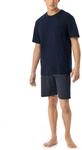 Schiesser Herren Schlafanzug kurz Rundhals - Nightwear Set