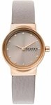 Skagen Freja Lille Damenuhr, Quarz-Zweizeigerwerk mit Edelstahl- oder Lederarmband