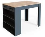 Vicco Esszimmertisch Repose, Anthrazit/Goldkraft Eiche, 67 x 100 cm, geeignet als
