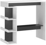 Vicco Bartisch Dana, Wei&szlig;, 108 x 50 cm, mit offenen Ablagen zur Nutzung als