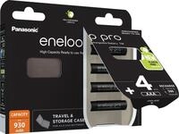 Akku Panasonic Eneloop PRO Black R03 / AAA pro BK-4HCDE (min. 930 mAh) 4 (+Box) pcs