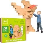 Gigi Bloks XXL Gr. 60 Stapelbare und Ineinandergreifende XXL Bausteine Kinder 
