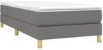 vidaXL Boxspringbettgestell, Polsterbett Bett f&uuml;r Schlafzimmer, Bettrahmen mit