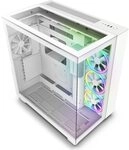 NZXT H9 Elite Dual-Chamber ATX Mid-Tower PC Gaming-Geh&auml;use &ndash; CM-H91EW-01 -