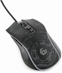 Gembird GMB Gaming USB LED Gaming Wired Mouse - Schwarz, Ergonomische