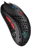 ENDORFY LIX Plus Ultralight Gaming Maus RGB, 59 g, PixArt PAW3370, 19000 DPI, Kailh