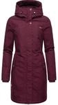 Ragwear Damen warmer Winter Parka Jannisa Intl Wine Red Gr. L