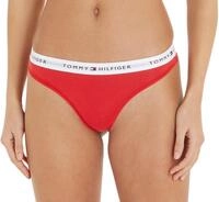 Tommy Hilfiger Damen String Tanga, Rot (Primary Red), L