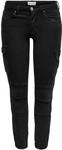 ONLY Damen ONLMISSOURI REG ANK Cargo PNT NOOS Hose 15170889,Schwarz,42W / 34L