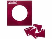 Kings Dart Backboard | Surround für Dartscheiben mit Ø 45 cm | Rot | 70x70 cm