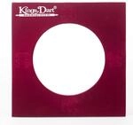 Kings Dart Backboard | Surround f&uuml;r Dartscheiben mit &Oslash; 45 cm | Rot | 70x70 cm
