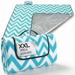 DETEX&reg; Picknickdecke Campingdecke XXL 200x200 cm Wasserdicht W&auml;rmeisoliert...