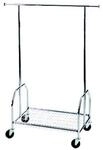 Alco-Albert 2830 - Fahrbare Garderobe, DREI H&ouml;hen max. 20 kg