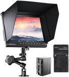 Walimex pro Full HD Monitor Director III Set - 7 Zoll IPS LCD Display - Gelenkarm &