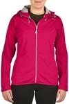 PRO-X elements Damen Regenjacke DAVINA I Ultraleichte Damen Funktionsjacke mit Kapuze