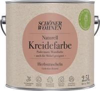 2,5L Sch&ouml;ner Wohnen Naturell Kreidefarbe Herbstrascheln, Gedecktes Rostrot