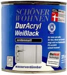 0,125L Sch&ouml;ner Wohnen Duracryl Wei&szlig;lack sm Weisslack Lack weiss