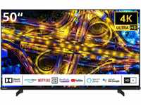 Toshiba 50UL4D63DGY 50 Zoll Fernseher / Smart TV (4K Ultra HD, HDR Dolby Vision,