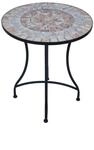 Primaster TrendLine Gartentisch Provence Mosaik 60 cm Tisch Beistelltisch