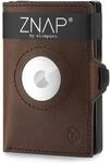 ZNAP Airtag Geldb&ouml;rse aus Premium-Leder | Kartenetui f&uuml;r Herren | Geldb&ouml;rse f&uuml;r
