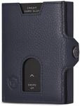 VON HEESEN Slim Wallet mit RFID Schutz - Geldb&ouml;rse Herren klein - Mini Geldbeutel
