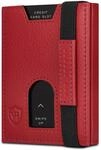 VON HEESEN Leder Slim Wallet - Geldbeutel mit RFID Schutz - Mini Geldb&ouml;rse f&uuml;r