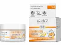 lavera GLOW BY NATURE Tagespflege - Naturkosmetik - vegan - Q10 & Vitamin C -