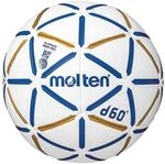 Molten d60 Handball, White/Blue/Gold, 1