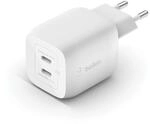 Belkin 45-W-USB-C-Ladeger&auml;t mit 2 Ports, Schnellladen mit Power Delivery 3.0 und