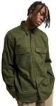 Brandit Flannel Shirt Long Sleeve, Farbe: Olive, Gr&ouml;&szlig;e: XL