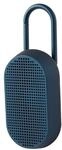 Lexon MINO T Bluetooth-Lautsprecher mit Karabiner, wasserabweisend (Dunkelblau)
