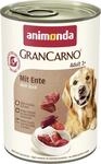 animonda GranCarno Hunde Nassfutter mit Ente (6 x 400g), getreidefreies