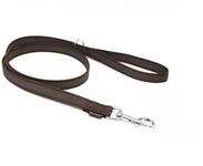 Mystique&reg; Gummierte Leine 20mm mit Handschlaufe Standard Karabiner braun 1,2m