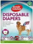 Simple Solution Einweg-Hundewindeln f&uuml;r H&uuml;ndinnen, super saugf&auml;hig und