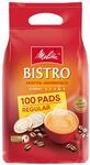Melitta Caf&eacute; Bistro R&ouml;stkaffee in Kaffee-Pads, 100 Pads, Kaffeepads f&uuml;r
