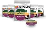 Tassimo Jacobs Caff&egrave; Crema Intenso XL, Dark Roast, 80 Kaffeekapseln, 5 x 16 Pads