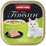 animonda vom Feinsten Mildes Men&uuml; Pute Pur (32 x 100g), getreidefreies Katzenfutter