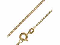 trendor Feine Venezianer Kette 333 Gold Halskette 0,9 mm Kette aus Echtgold...