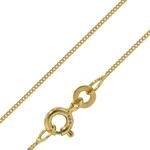 trendor Feine Panzerkette 333 Gold 0,8 mm L&auml;ngen 36-60 cm 72436-38
