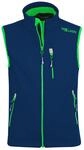 Trollkids Kids Trollfjord Vest 140, navy/green