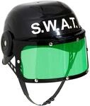 W WIDMANN MILANO Party Fashion - Einsatzhelm mit Visier | Kopfbedeckung, Accessoire,