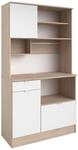Parisot K&uuml;chenbuffet Socool 11" Wei&szlig;/Jackson-Eiche