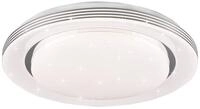 Reality Leuchten LED Deckenleuchte Atria R67041900, Kunststoff wei&szlig;, inkl. 22 Watt